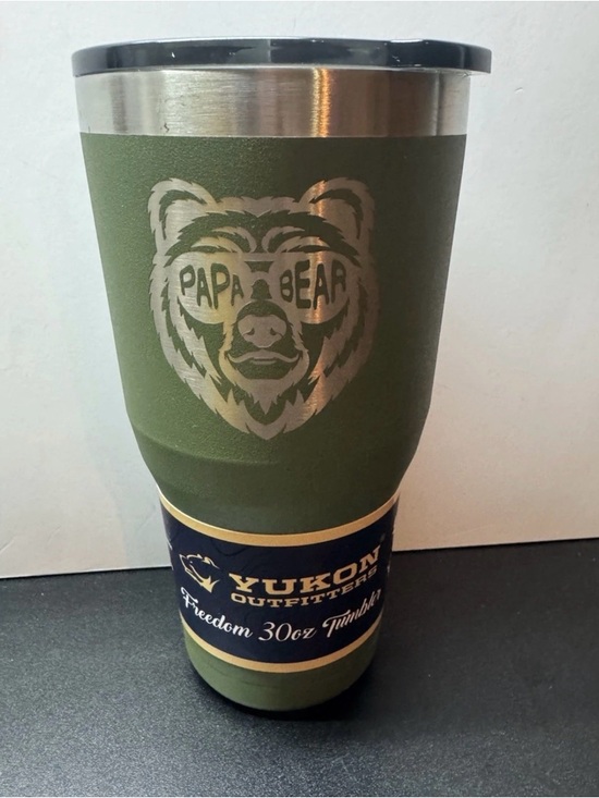 Yukon Other - Yukon Outfitters Olive 'Papa Bear' 30oz Tumbler